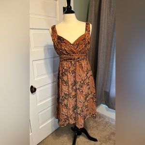 Sundance, Sz 10, Rust color midi dress